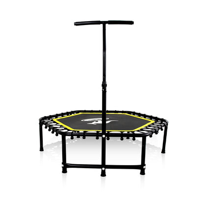 Sanook Trampoline แทรมโพลีนยางยืด ขนาด 53 นิ้วทรงหกเหลี่ยม สีเหลือง - 1
