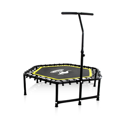 Sanook Trampoline แทรมโพลีนยางยืด ขนาด 53 นิ้วทรงหกเหลี่ยม สีเหลือง - 2