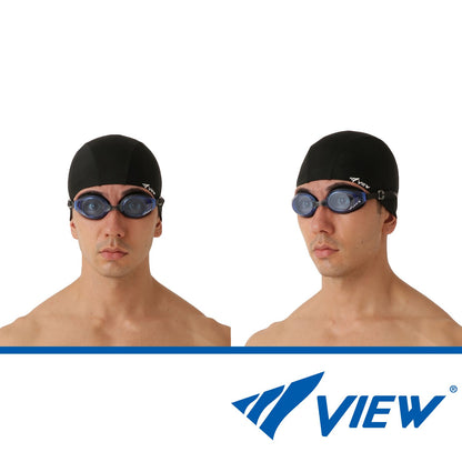 VIEW แว่นตาว่ายน้ำ ออกกำลังกาย V630ASA สีน้ำเงิน / ดำ - 3