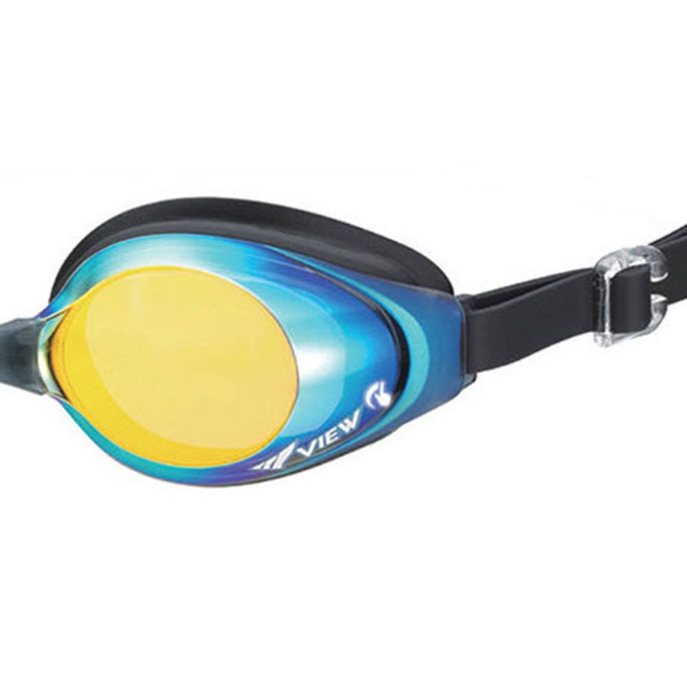 VIEW แว่นตาว่ายน้ำ ออกกำลังกาย V630ASAM เลนส์ฉาบปรอท สีดำปรอทส้ม - 2
