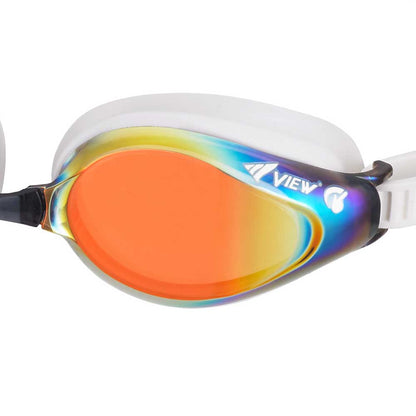 VIEW แว่นตาว่ายน้ำ ออกกำลังกาย/ไตรกีฬา V640ASAM เลนส์ฉาบปรอท สีน้ำตาลปรอทรุ้ง - 2