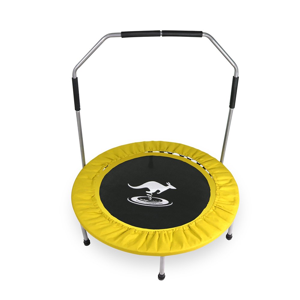 Sanook Trampoline แทรมโพลีนที่กระโดด ขนาด 40 นิ้ว รับน้ำหนัก 150 กก.สีเหลือง - 3