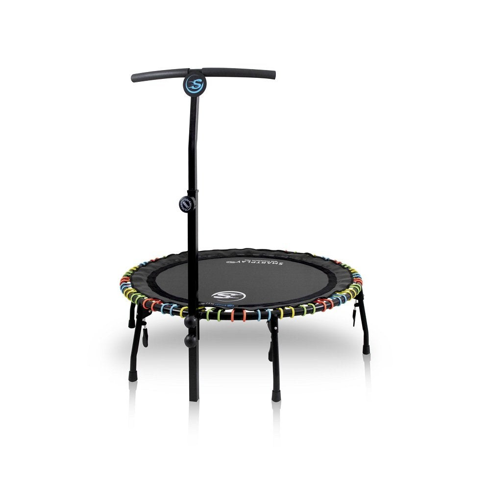 Smartplayonly แทรมโพลีนที่กระโดด รุ่น ซุปเปอร์บันจี้ยางยืด ขนาด 44 นิ้ว ทรงวงกลม ขาแมงมุมพับเก็บขาได้ หลากสี  - 3