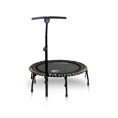 Smartplayonly แทรมโพลีนที่กระโดด รุ่น ซุปเปอร์บันจี้ยางยืด ขนาด 44 นิ้ว ทรงวงกลม ขาแมงมุมพับเก็บขาได้ หลากสี  - 3