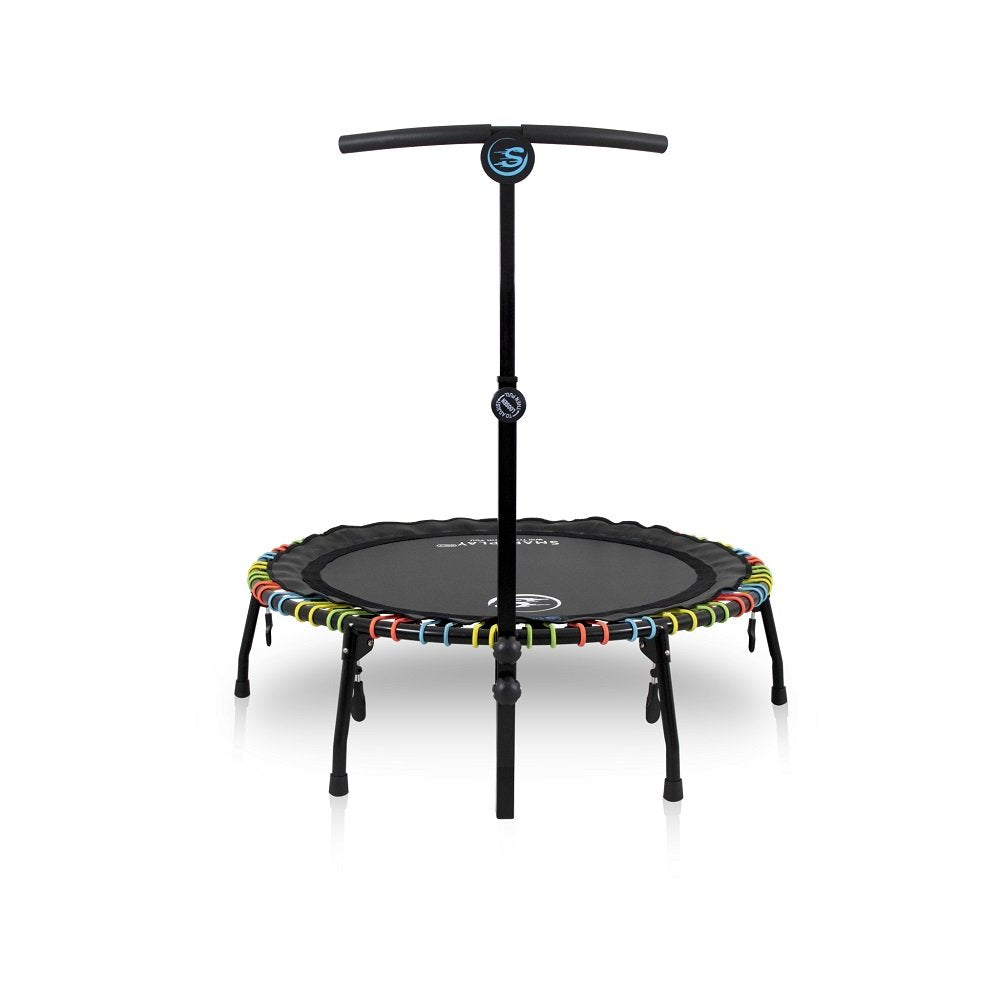 Smartplayonly แทรมโพลีนที่กระโดด รุ่น ซุปเปอร์บันจี้ยางยืด ขนาด 44 นิ้ว ทรงวงกลม ขาแมงมุมพับเก็บขาได้ หลากสี  - 1