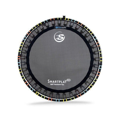 Smartplayonly แทรมโพลีนที่กระโดด รุ่น ซุปเปอร์บันจี้ยางยืด ขนาด 44 นิ้ว ทรงวงกลม ขาแมงมุมพับเก็บขาได้ หลากสี  - 5