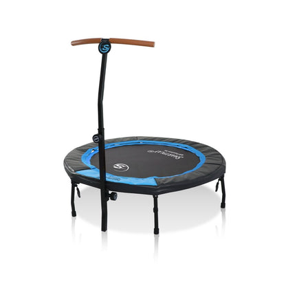 Smartplayonly แทรมโพลีนที่กระโดด ซุปเปอร์บาวซ์โปร พับเก็บขาได้ ขนาด 50 นิ้ว สีฟ้า - 2