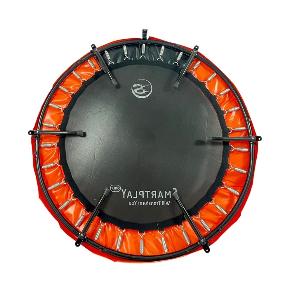 Smartplayonly แทรมโพลีนที่กระโดด รุ่นซุปเปอร์เบาซ์โปร พับเก็บขาได้ ขนาด 55 นิ้ว สีส้ม - 5 Supersports Thailand