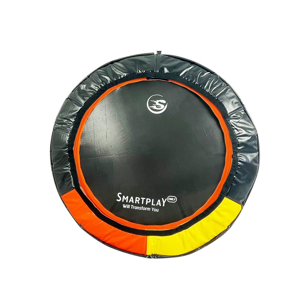 Smartplayonly แทรมโพลีนที่กระโดด รุ่นซุปเปอร์เบาซ์โปร พับเก็บขาได้ ขนาด 55 นิ้ว สีดำ - 4