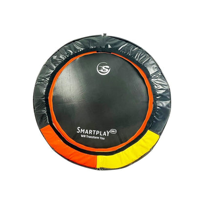Smartplayonly แทรมโพลีนที่กระโดด รุ่นซุปเปอร์เบาซ์โปร พับเก็บขาได้ ขนาด 55 นิ้ว สีดำ - 4