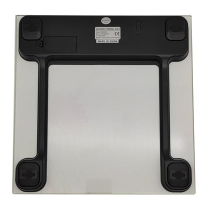 EXEO เครื่องชั่งน้ำหนัก ดิจิทอล EB9460 150kg. ลายดอกไม้พื้นขาว - 4