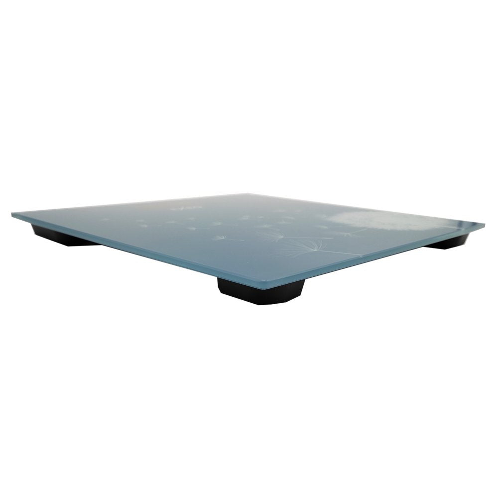EXEO เครื่องชั่งน้ำหนัก ดิจิทอล EB9460 150kg. ลายดอกหญ้าพื้นฟ้า - 4