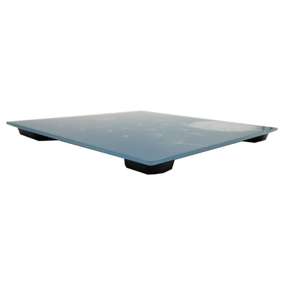 EXEO เครื่องชั่งน้ำหนัก ดิจิทอล EB9460 150kg. ลายดอกหญ้าพื้นฟ้า - 4