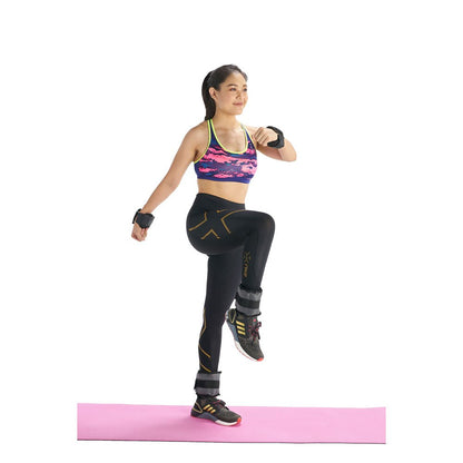 EXERCISE ถุงทรายข้อเท้า/ข้อมือ ขนาดน้ำหนัก 4กก./คู่ AB3744-4 ผ้าร่ม สีเทา - 5