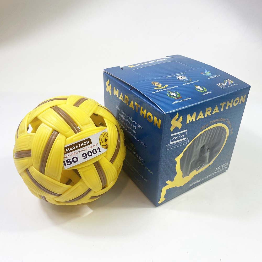 Marathon มาราธอน ตระกร้อ MT908 ลูกตะกร้อ แข่งขันนานาชาติ มาตรฐานตะกร้อโลก - 2 Supersports Thailand