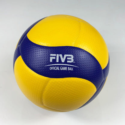 Mikasa วอลเลย์บอล V200W ลูกวอลเลย์ หนัง PU นุ่มพิเศษ รุ่นแข่งขันนานาชาติ มีมอก. - 4