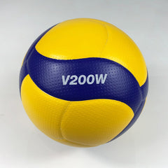Mikasa วอลเลย์บอล V200W ลูกวอลเลย์ หนัง PU นุ่มพิเศษ รุ่นแข่งขันนานาชาติ มีมอก. - 1