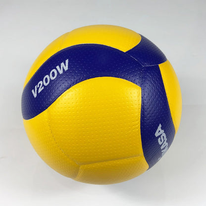 Mikasa วอลเลย์บอล V200W ลูกวอลเลย์ หนัง PU นุ่มพิเศษ รุ่นแข่งขันนานาชาติ มีมอก. - 5