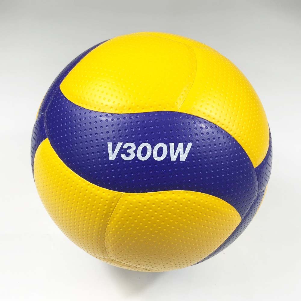 Mikasa วอลเลย์บอล V300W ลูกวอลเลย์ หนัง PU นุ่มพิเศษ รุ่นแข่งขัน มีมอก. - 1