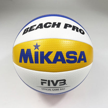 Mikasa วอลเลย์บอลชายหาด BV550C วอลเลย์บอล หนัง PU Super Soft Cover รุ่นใช้แข่งขัน - 1