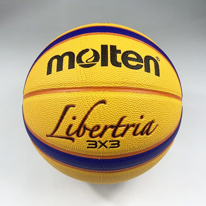 Molten บาสเกตบอล B33T5000 หนัง PU มีมอก. ลูกบาส เบอร์7 รุ่นแข่งขัน Streetball 3x3 - 1