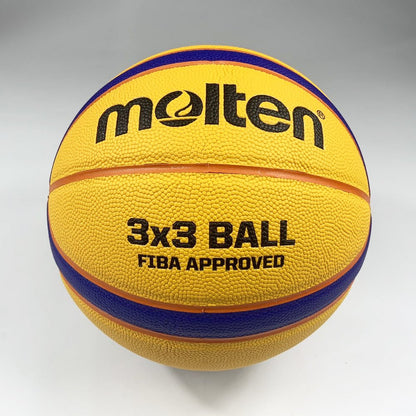 Molten บาสเกตบอล B33T5000 หนัง PU มีมอก. ลูกบาส เบอร์7 รุ่นแข่งขัน Streetball 3x3 - 2