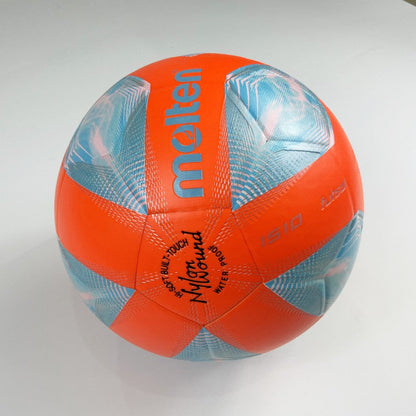 Molten ฟุตซอล F9A1510-OW ลูกฟุตซอล หนังอัด PVC ขนาดมาตรฐาน ทนปูน - 4