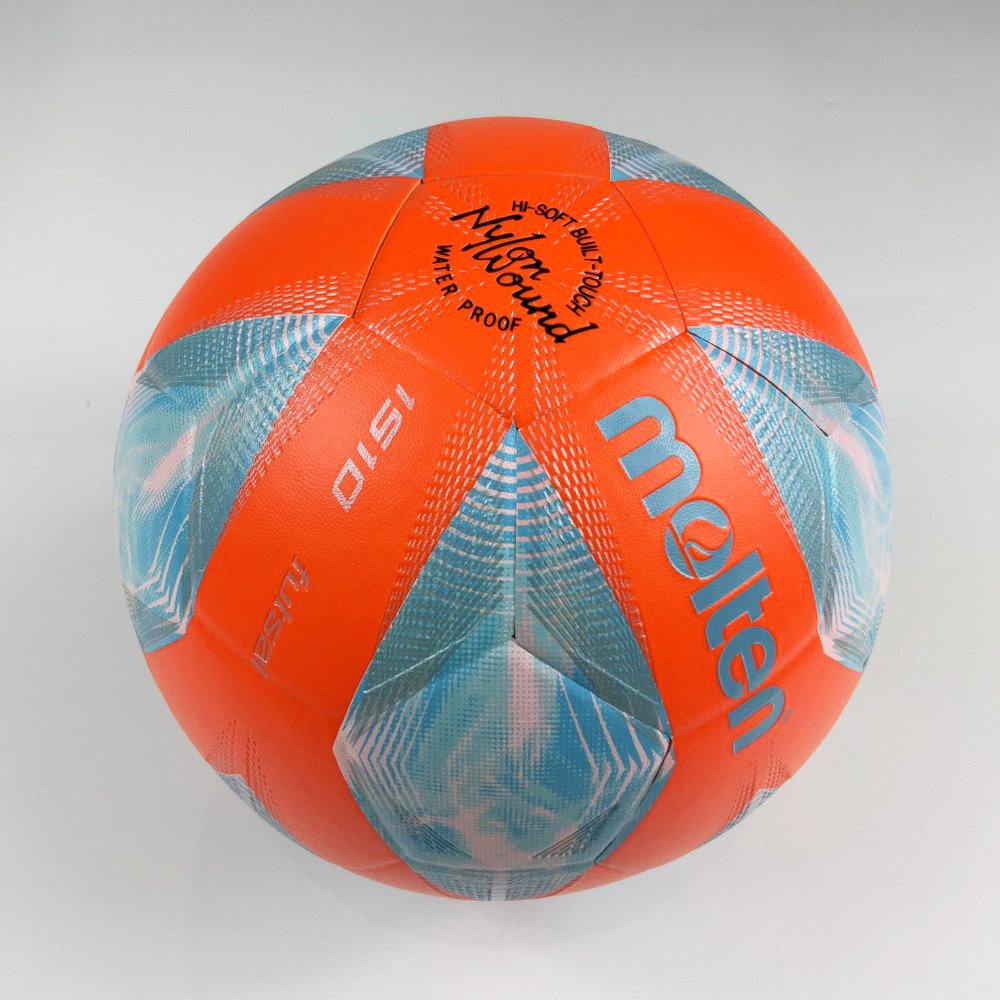 Molten ฟุตซอล F9A1510-OW ลูกฟุตซอล หนังอัด PVC ขนาดมาตรฐาน ทนปูน - 2