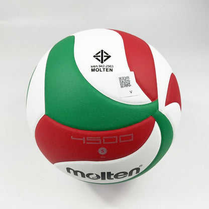Molten วอลเลย์บอล V5M4500 ลูกวอลเลย์ หนัง PU คุณภาพหนังนิ่มเป็นพิเศษ มีมอก. รุ่นแข่งขัน - 2
