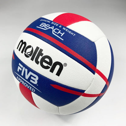 Molten วอลเลย์บอลชายหาด V5B5000 ลูกวอลเลย์ หนัง PU รุ่นแข่งขันนานาชาติ - 3