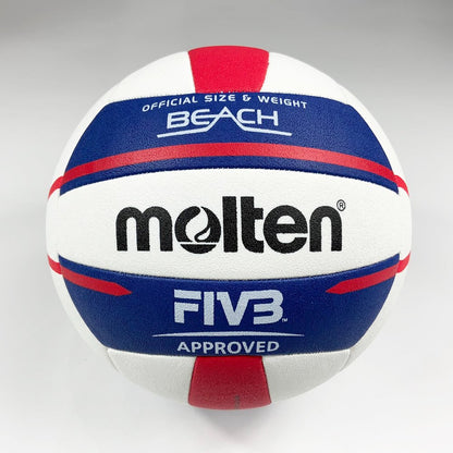 Molten วอลเลย์บอลชายหาด V5B5000 ลูกวอลเลย์ หนัง PU รุ่นแข่งขันนานาชาติ - 1