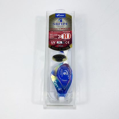 แว่นตาว่ายน้ำ VIEW รุ่น V230ASAMCGBSH เลนส์ป้องกันรังสี UV สำหรับแข่งขัน - 3