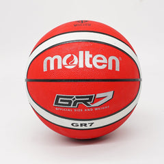 Molten บาสเกตบอล BGR7-RW บาสยาง ลูกบาส เบอร์7 มีมอก. - 1