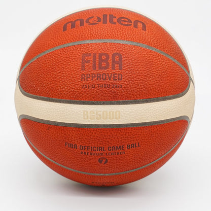 Molten บาสเกตบอล B7G5000 หนังแท้ มีมอก. ลูกบาส เบอร์7 รุ่นแข่งขันนานาชาติ - 2