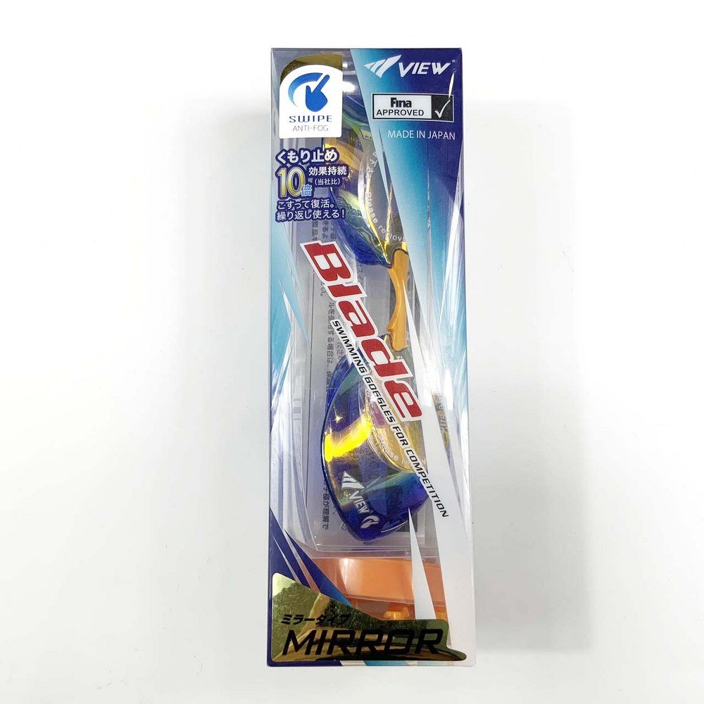 VIEW แว่นตาว่ายน้ำ รุ่น V121SAMCBLOR แว่นแข่งขัน ได้รับ FINA APPROVED ป้องกันรังสี UV - 3