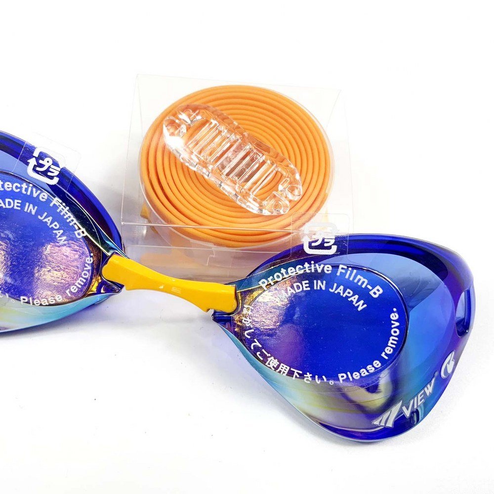 VIEW แว่นตาว่ายน้ำ รุ่น V121SAMCBLOR แว่นแข่งขัน ได้รับ FINA APPROVED ป้องกันรังสี UV - 2