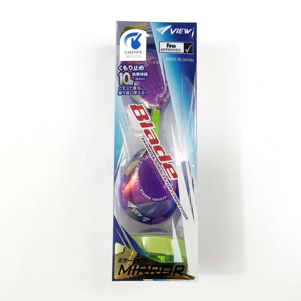 VIEW แว่นตาว่ายน้ำ รุ่น V121SAMVOSHD แว่นแข่งขัน ได้รับ FINA APPROVED ป้องกันรังสี UV - 3