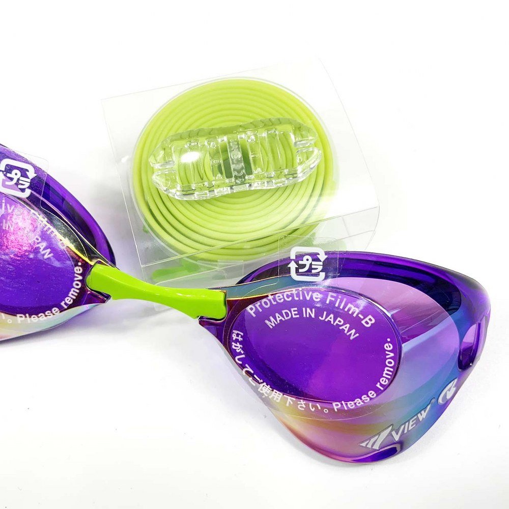 VIEW แว่นตาว่ายน้ำ รุ่น V121SAMVOSHD แว่นแข่งขัน ได้รับ FINA APPROVED ป้องกันรังสี UV - 2