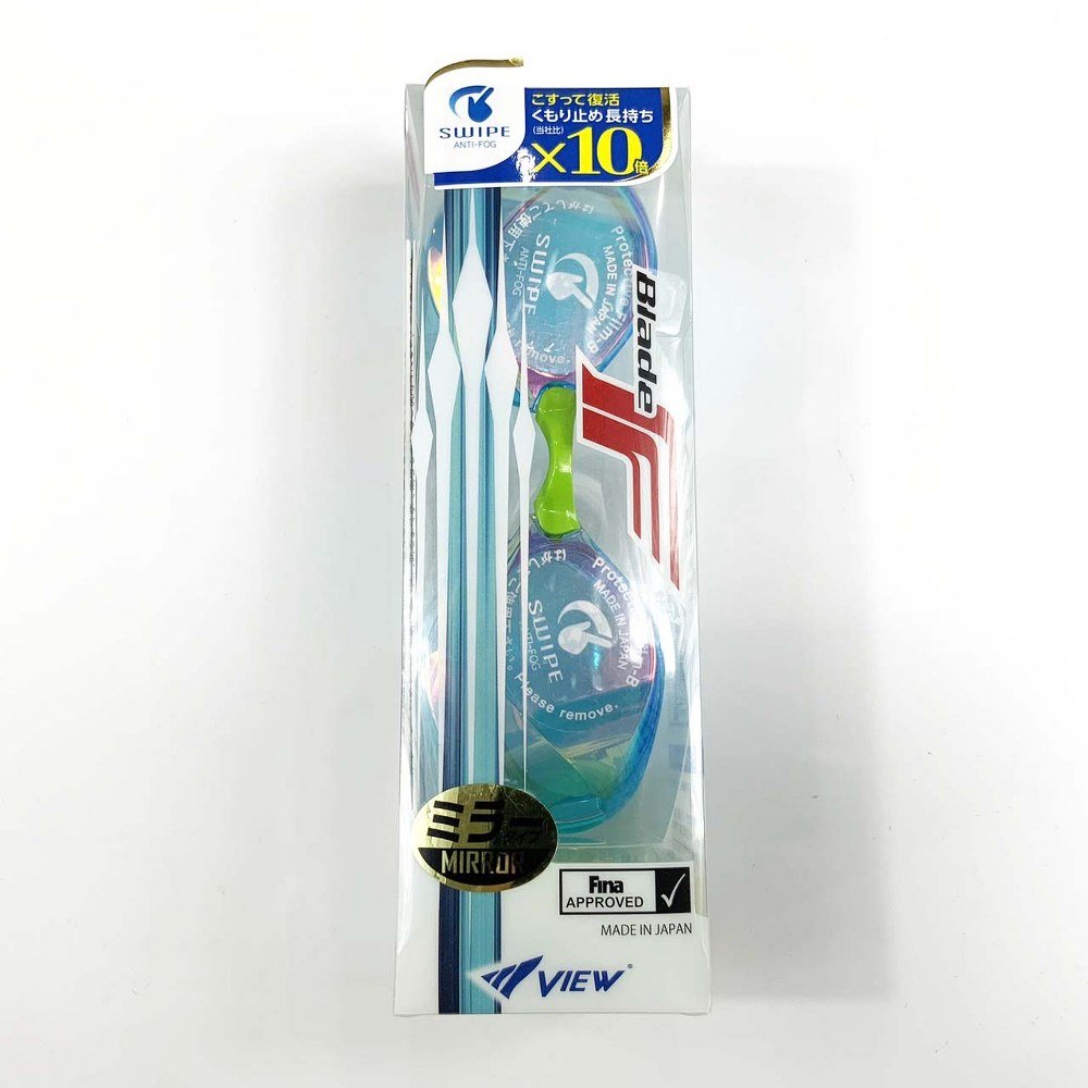 VIEW แว่นตาว่ายน้ำ รุ่น V122SAM AMSHD เลนส์เทคโนโลยี BLADE F ใช้แข่งขัน FINA APPROVED - 3