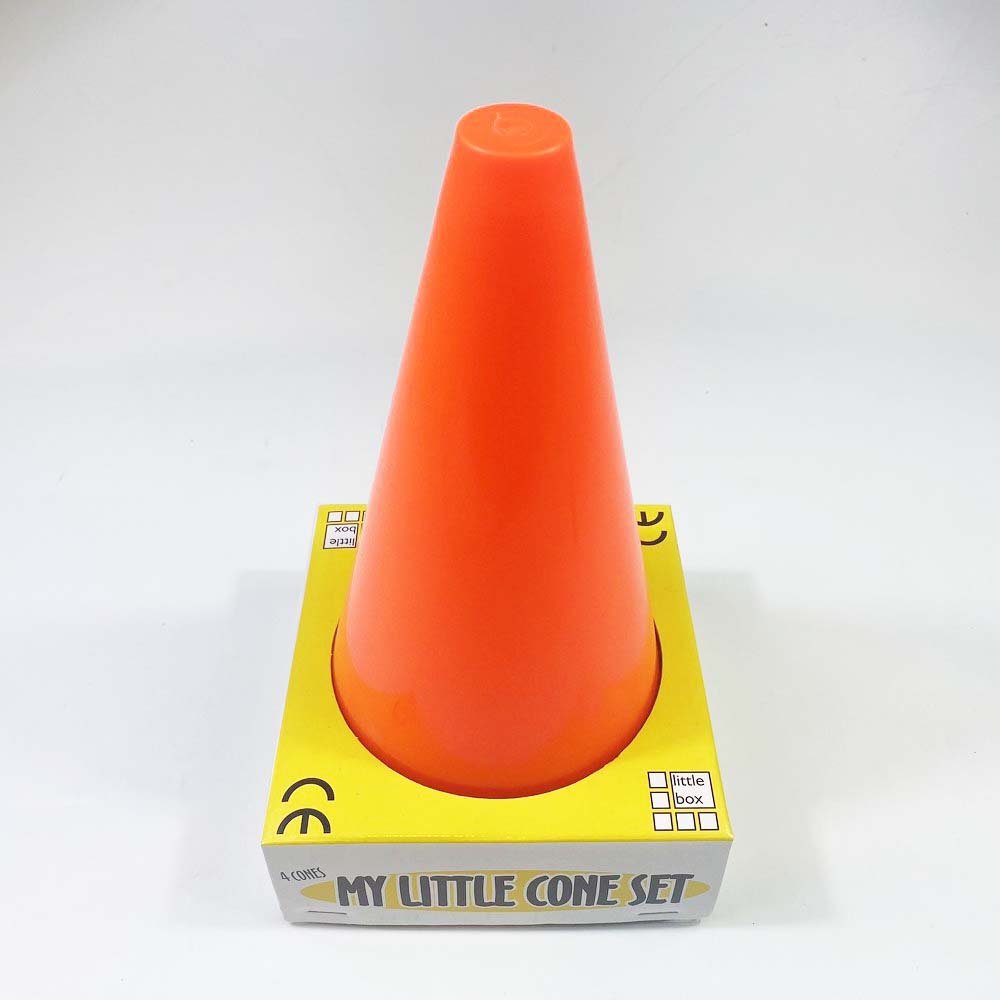 กรวยฝึกซ้อมฟุตบอล บาสเกตบอล วอลเลย์ และกีฬาอื่นๆ ความสูง 20cm Set 4 อัน - 2