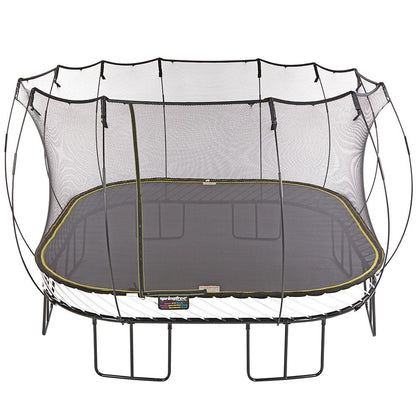 Springfree แทรมโพลีนที่กระโดด รุ่น S155 ขนาด ขนาด 4x4 เมตร ทรงสี่เหลี่ยม สีเทา - 2