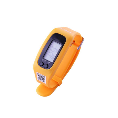Sport Watch นาฬิกาสำหรับออกกำลังกาย จับสถิติ นับสเต็ป กันน้ำและเหงื่อได้ สีส้ม - 1