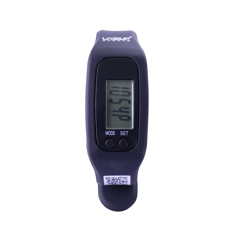 Sport Watch นาฬิกาสำหรับออกกำลังกาย จับสถิติ นับสเต็ป กันน้ำและเหงื่อได้ สีดำ - 2