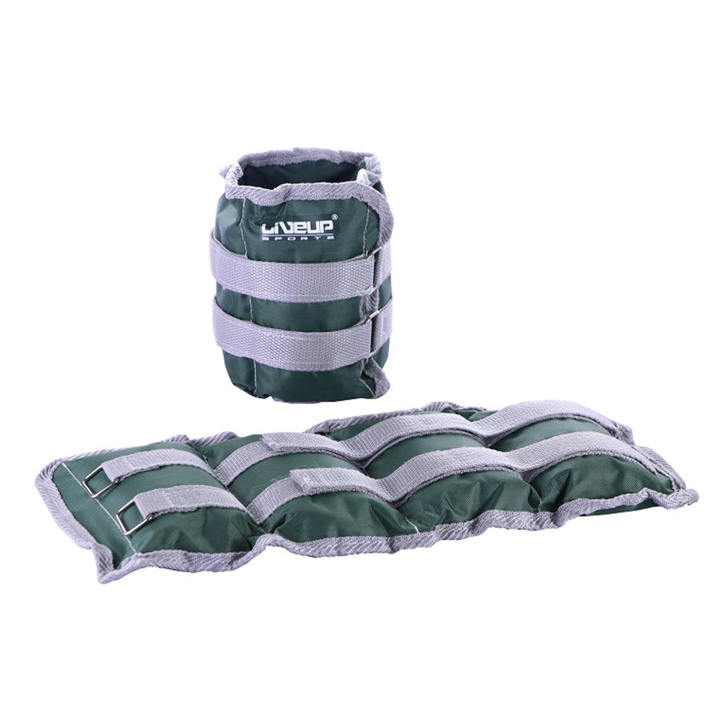 Sandbag ถุงทรายออกกำลังกาย ขนาด 3 กก.1 คู่ (จำนวน 2 ชิ้น) สีเขียว - 1