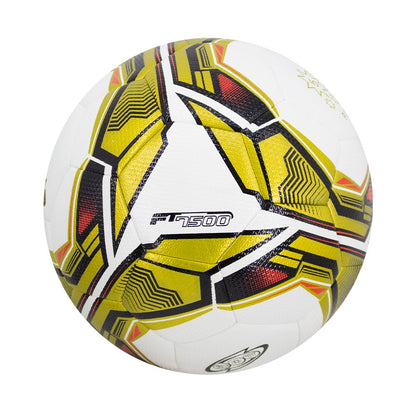 FBT ฟุตบอล FIVE STAR No.5 หนังเย็บ No.F7500 31693 - ขาว-ทอง - Supersports Thailand