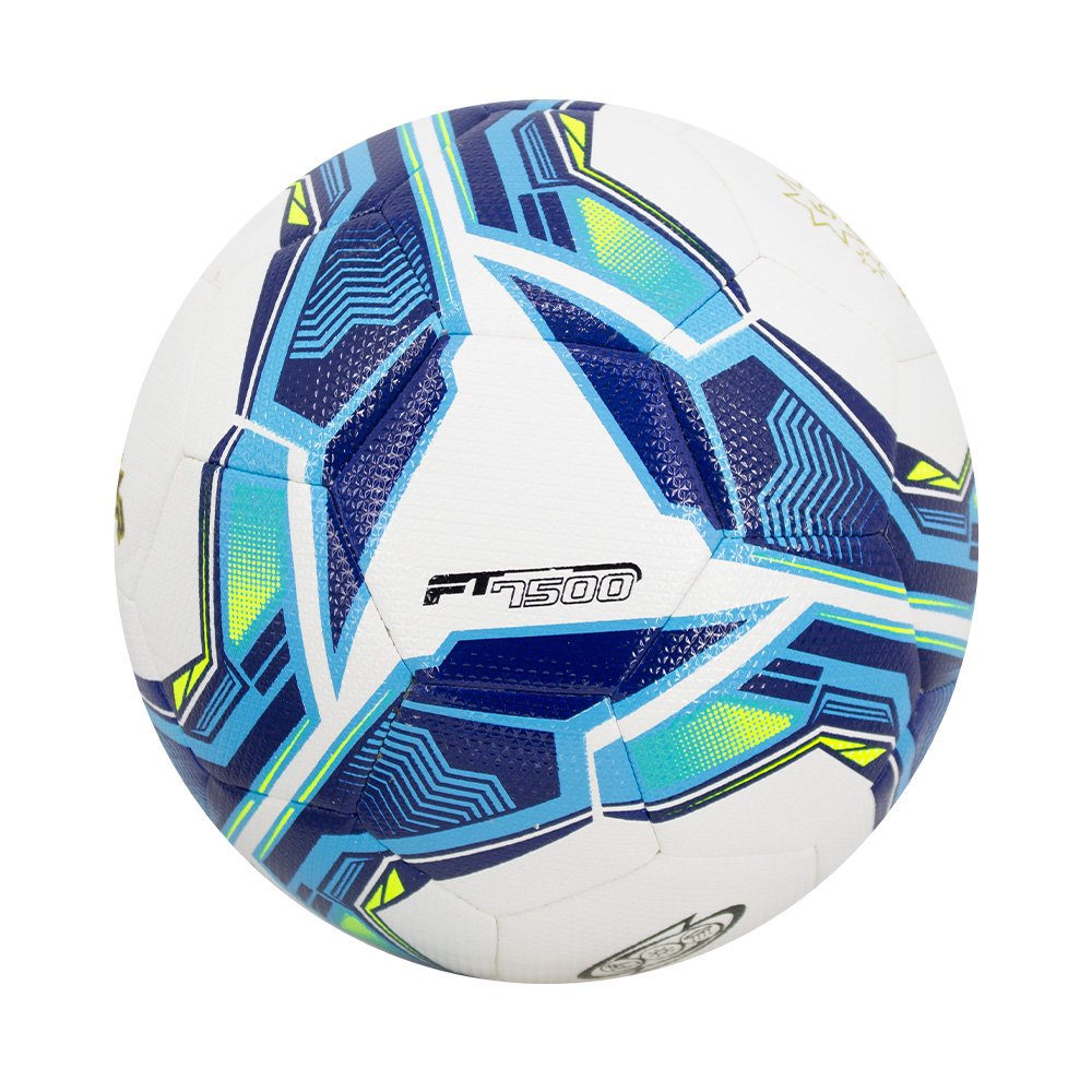 FBT ฟุตบอล FIVE STAR No.5 หนังเย็บ No.F7500 31693 - ขาว-น้ำเงิน - Supersports Thailand Supersports Thailand
