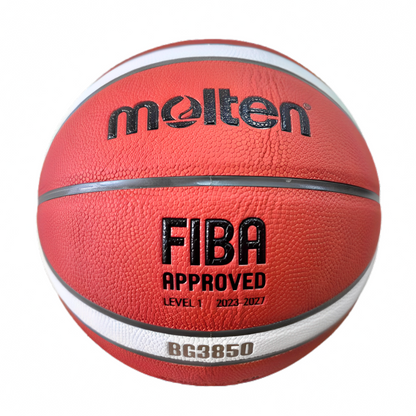 Molten บาสเกตบอล B6G3850 หนัง PU มีมอก. ลูกบาส เบอร์6 รุ่นแข่งขัน รุ่นใหม่ - Supersports Thailand