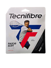 Tecnifibre เอ็นเทนนิส TF RAZOR SOFT 16/1.30 52122 - Black