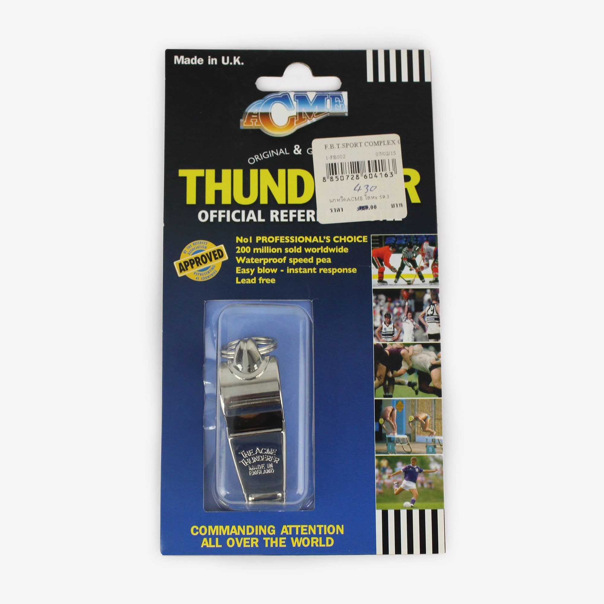 FBT นกหวีด ACME Thunderer โลหะ No.59.5 60416 - Supersports Thailand