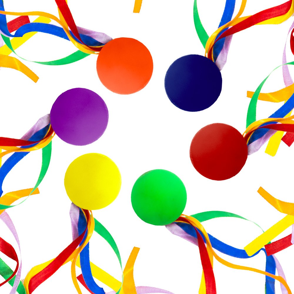 FBT ริบบิ้นบอล ขนาด 43 ชุด 6 ลูก 77478